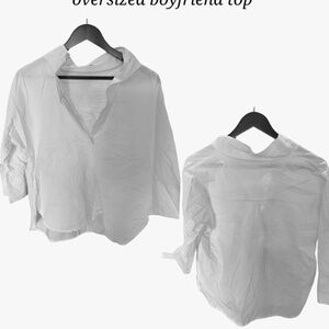 oversized boyfriend top